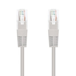 Nanocable Cable de Red RJ45 Cat5e U/UTP AWG24 1m Gris